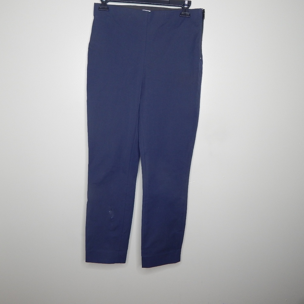 everlane women work pants sz 4 navy blue